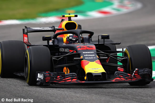 Max Verstappen - Red Bul - Entrenamientos Gran Premio Italia 2018