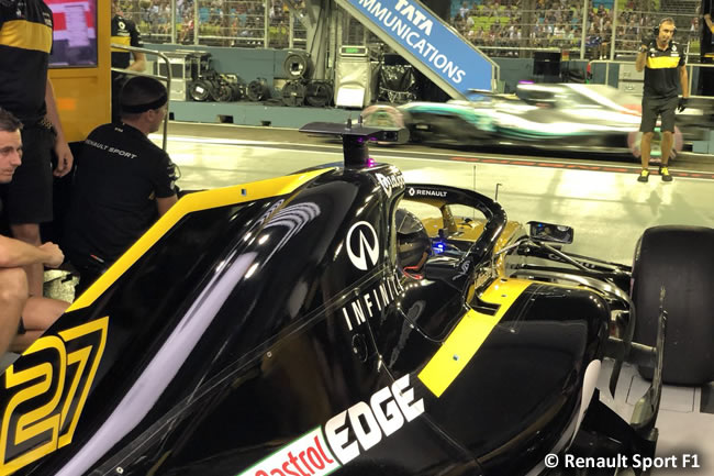 Nico Hulkenberg - Renault - Clasificación GP Singapur 2018