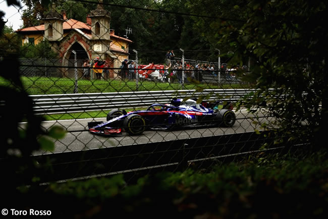 Pierre Gasly - Toro Rosso Entrenamientos Gran Premio Italia 2018