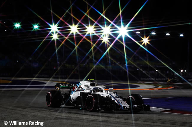 Sergey Sirotkin - Williams - Entrenamientos - GP Singapur 2018