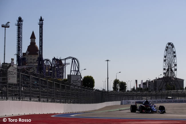 Toro Rosso - Clasificación GP Rusia 2018