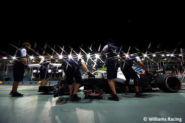 Williams - Clasificación GP Singapur 2018