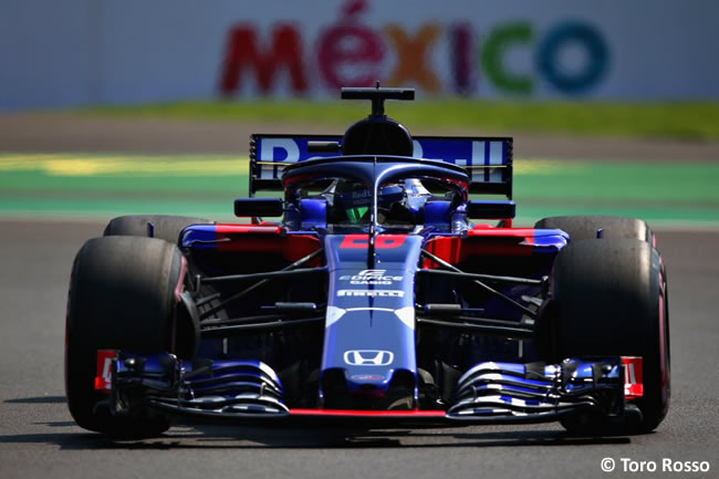 Brendon Hartley - Toro Rosso - Entrenamientos Libres - GP México AHR - 2018