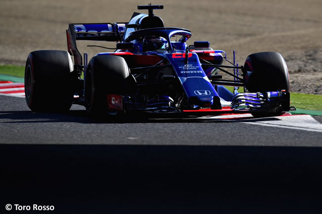 Brendon Hartley - Toro Rosso - GP Japón Carrera