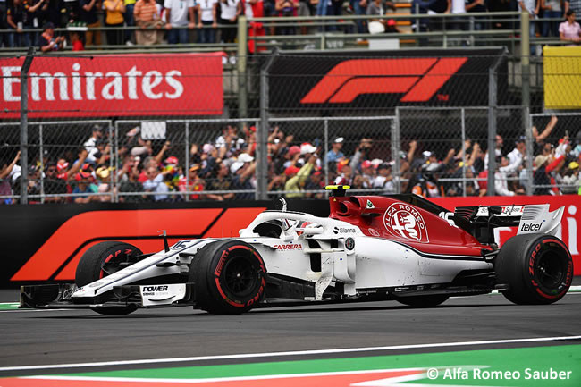 Charles Leclerc - Alfa Romeo Sauber - Carrera - GP México AHR - 2018