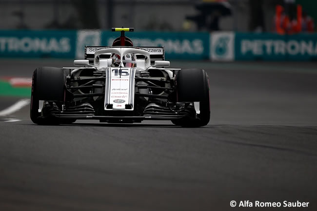 Charles Leclerc - Alfa Romeo Sauber - Clasificación - GP México AHR - 2018