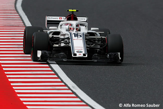 Charles Leclerc - Alfa Romeo Sauber - Clasificación - GP Japón 2018