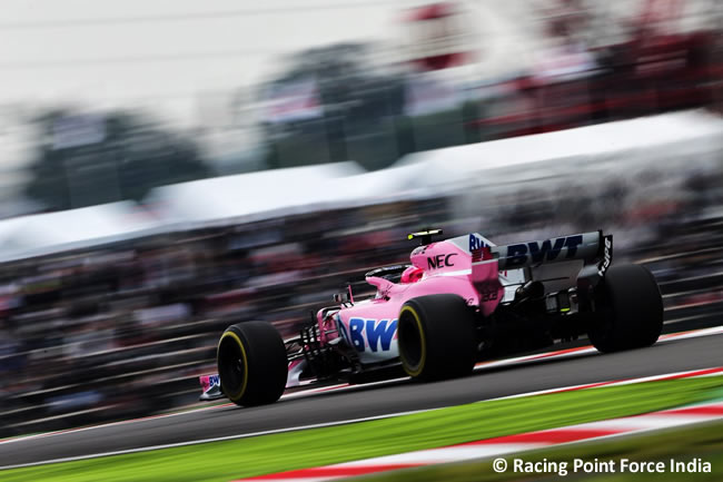 Esteban Ocon - Racing Point Force India - GP Japón 2018