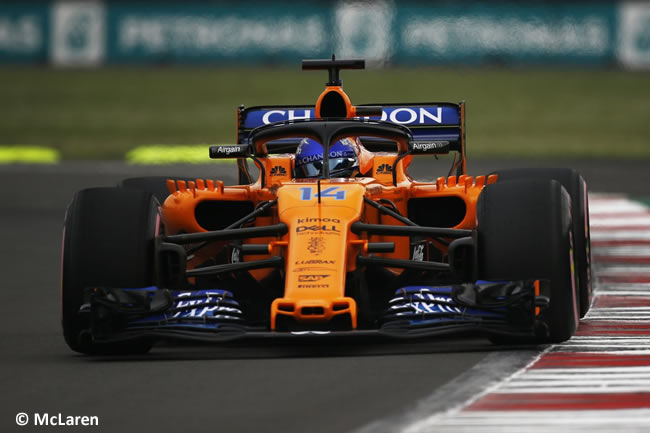 Fernando Alonso - McLaren - Clasificación - GP México AHR - 2018