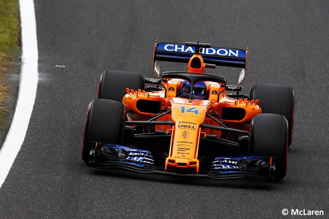 Fernando Alonso - McLaren - Clasificación - GP Japón 2018