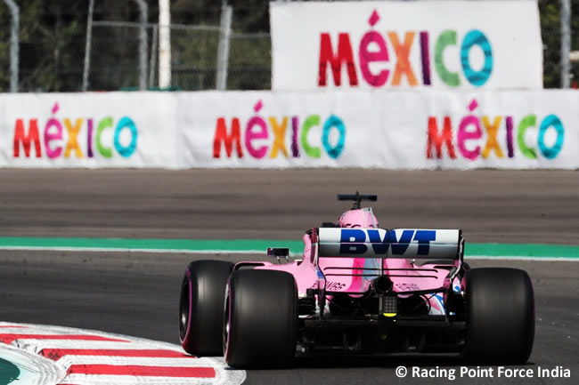 Racing Point Force India - Entrenamientos Libres - GP México AHR - 2018