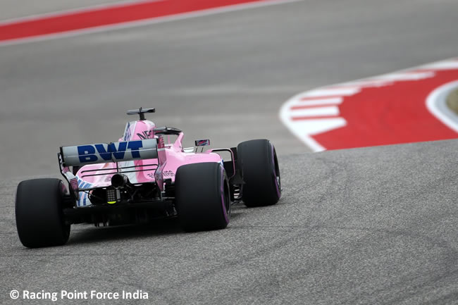 Racing Point Force India - Clasificación - GP Estados Unidos - Austin - 2018 - COTA