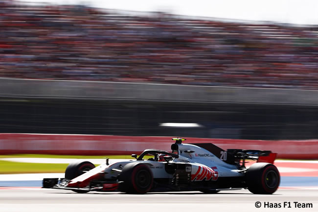 Kevin Magnussen - Haas F1 - Carrera GP Estados Unidos 2018 -