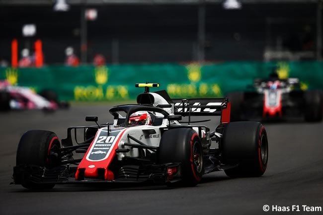 Kevin Magnussen - Haas F1 - Carrera - GP México AHR - 2018