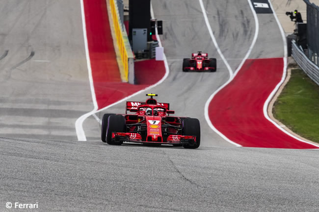 Kimi Raikkonen - Sebastian Vettel - Scuderia Ferrari - Clasificación - GP Estados Unidos - Austin - 2018 - COTA