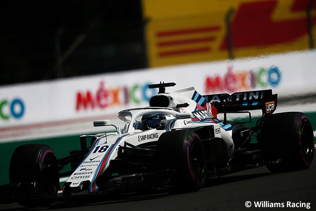 Lance Stroll - Williams - Entrenamientos Libres - GP México AHR - 2018