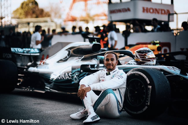 Lewis Hamilton - Mercedes - GP Japón - Carrera