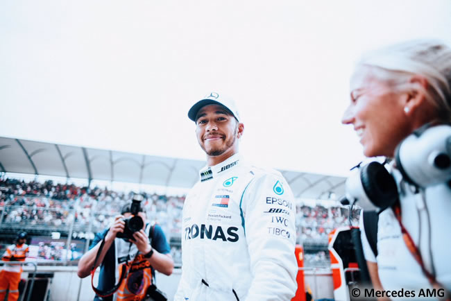 Lewis Hamilton - Mercedes - Clasificación - GP México AHR - 2018
