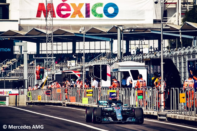 Lewis Hamilton - Mercedes - Entrenamientos Libres - GP México AHR - 2018