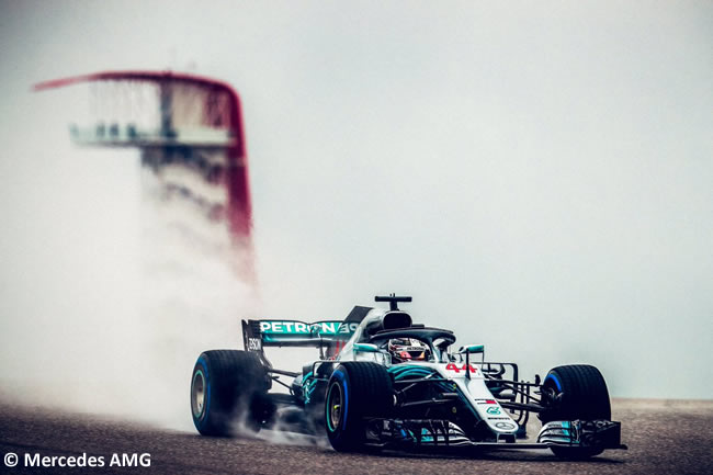 Lewis Hamilton - Mercedes AMG - Entrenamientos GP Estados Unidos 2018 -