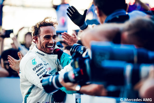 Lewis Hamilton - Mercedes AMG - México 2018 - Pentacampeón