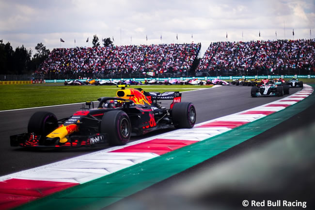 Max Verstappen - Red Bull - Carrera - GP México AHR - 2018 