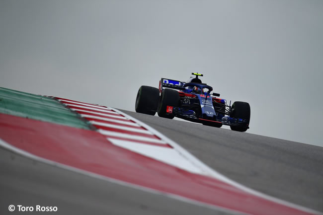 Pierre Gasly - Toro Rosso - Entrenamientos GP Estados Unidos 2018 -