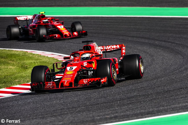 Sebastian Vettel - Scuderia Ferrari - GP Japón - Carrera