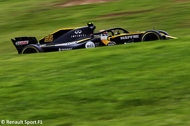 Carlos Sainz - Renault - Entrenamientos Gran Premio de Brasil 2018 - Interlagos