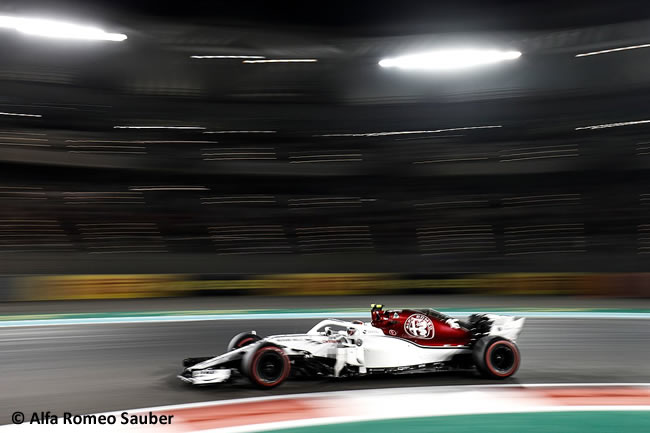 Charles Leclerc - Alfa Romeo Sauber - Carrera - GP Abu Dhabi 2018