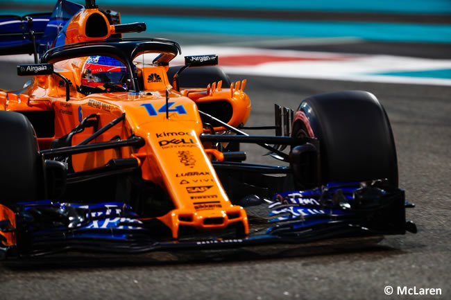 Fernando Alonso - McLaren - GP Abu Dhabi 2018