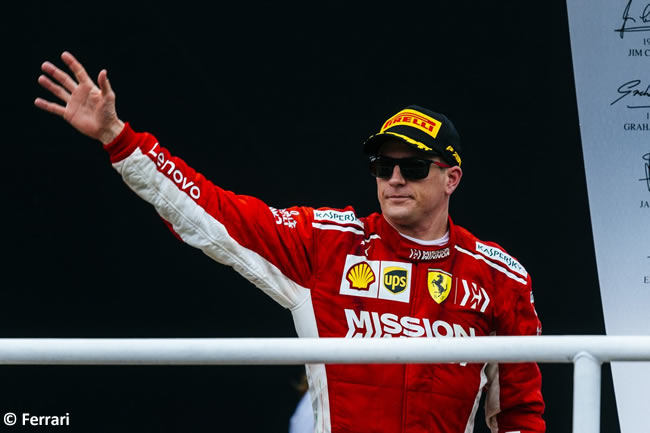 Kimi Raikkonen - Scuderia Ferrari - GP Brasil 2018 - Carrera