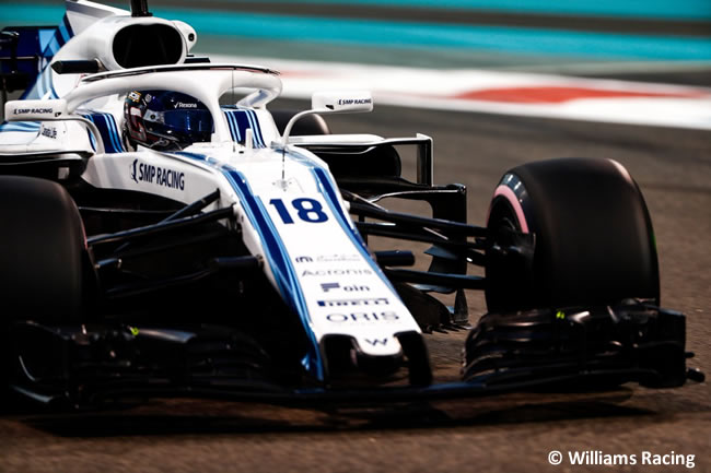 Lance Stroll - Williams - GP Abu Dhabi 2018