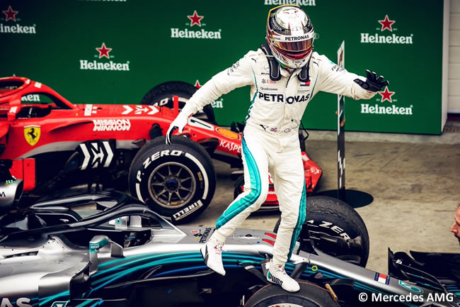 Lewis Hamilton - Mercedes - GP Brasil 2018 - Carrera