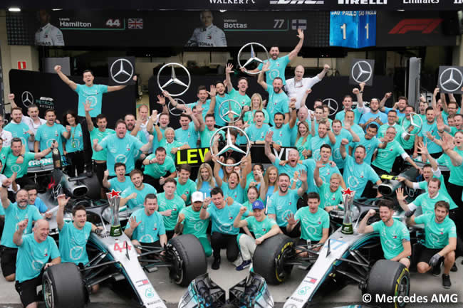 Mercedes AMG - Campeón Construtores 2018