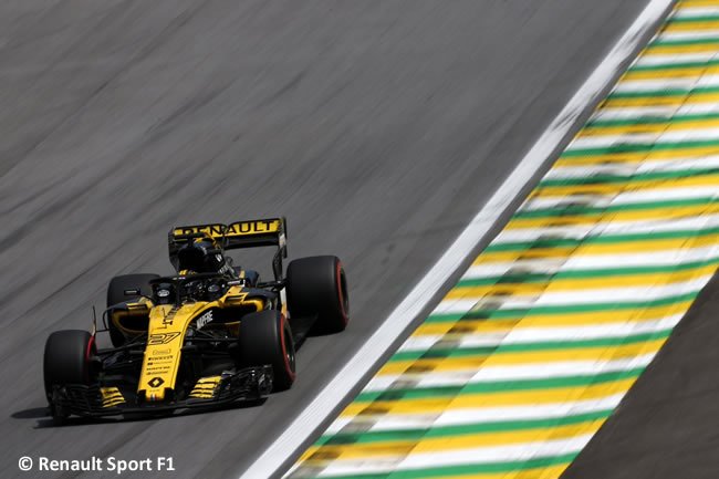 Nico Hulkenberg - Renault - Clasificación GP Brasil 2018