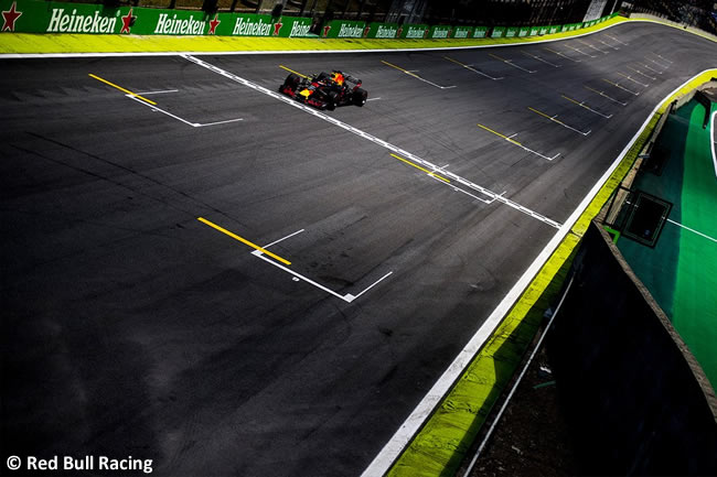 Red Bull Racing - Entrenamientos Gran Premio de Brasil 2018 - Interlagos