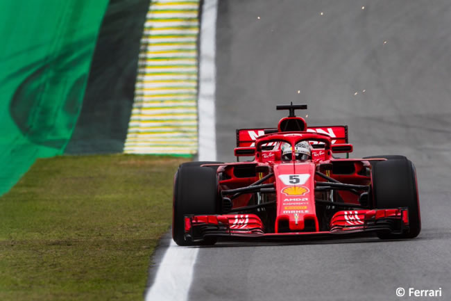 Sebastian Vettel - Ferrari - Clasificación GP Brasil 2018