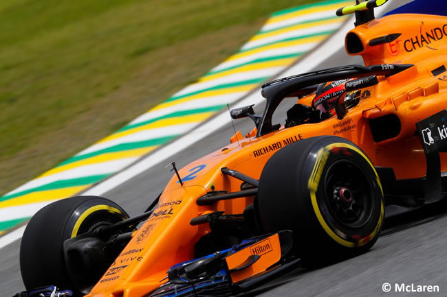 Stoffel Vandoorne - McLaren - GP Brasil 2018 - Carrera