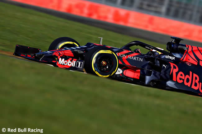 Red Bull Racing - RB15 - Lateral 2019 - Pista 