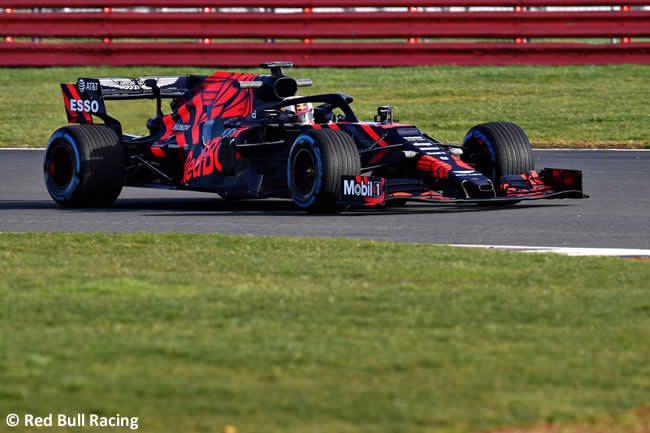 Red Bull Racing - RB15 - Lateral 2019 - Pista 