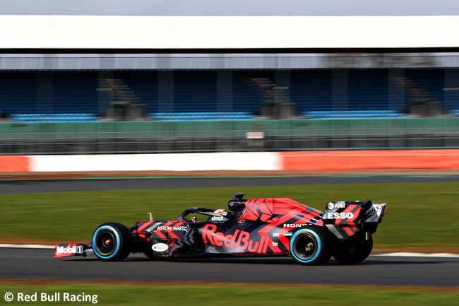 Red Bull Racing - RB15 - Lateral 2019 - Pista 