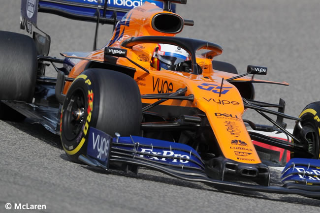 Carlos Sainz - McLaren - Clasificación GP Bahréin 2019