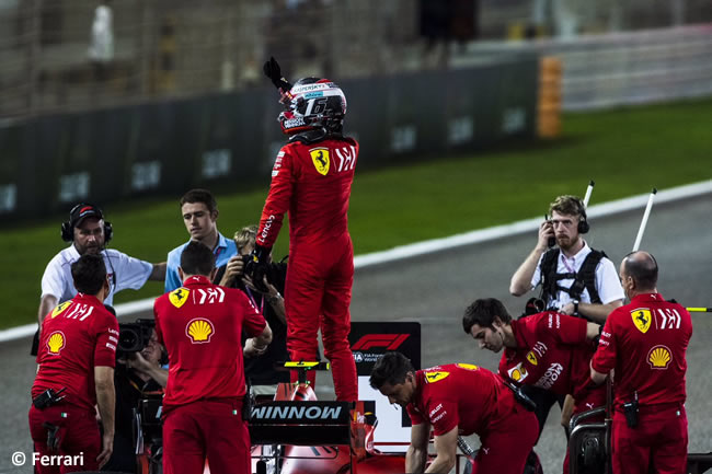 Charles Leclerc - Ferrari - Clasificación GP Bahréin 2019