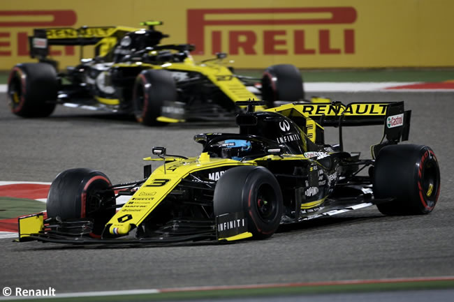 Daniel Ricciardo - Nico Hulkenberg- Renault - GP Bahréin 2019