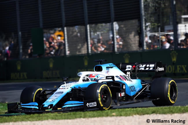 George Russell - Williams - GP Australia Melbourne 2019 - Carrera