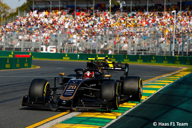 Kevin Magnussen - Haas - GP Australia Melbourne 2019 - Carrera