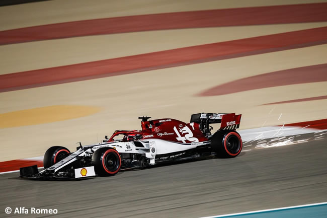 Kimi Raikkonen - Alfa Romeo - Clasificación GP Bahréin 2019