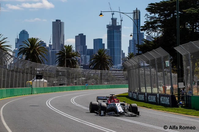 Kimi Raikkonen - Alfa Romeo - Entrenamientos - GP Australia 2019