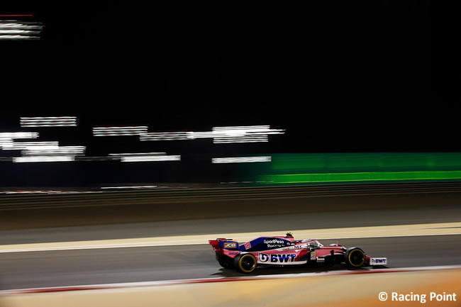 Lance Stroll - Racing Point - GP Bahréin 2019 - Entrenamientos